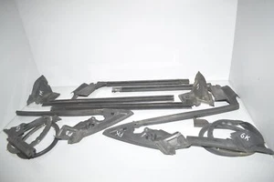 BMW F06 6er Schachtabdichtung Fensterführung Tür satz 7275313 7217491 7275294 - Picture 1 of 12