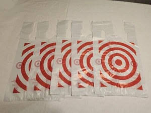 Target Plastic Grocery Bags Single Use New Folded Art Crafts Trash Bag - Picture 1 of 2