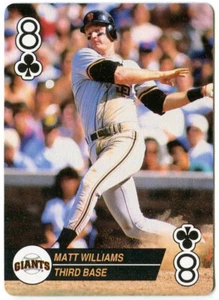 1994 Bicycle Playing Cards - Matt Williams San Francisco Giants - Picture 1 of 2