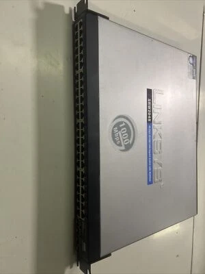 Linksys 48 Port 10/100/1000 Gigabit Switch with Webview SRW2048 - Image 1 of 3