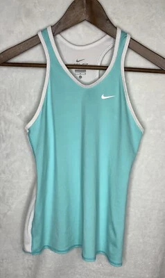 Camiseta sin mangas Nike Dri-Fit tenis niñas talla L Advantage Power Stretch 637432 Foto 1 de 4