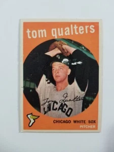Tarjeta de béisbol Tom Qualters 1959 Topps #341 Chicago White Sox - Imagen 1 de 2
