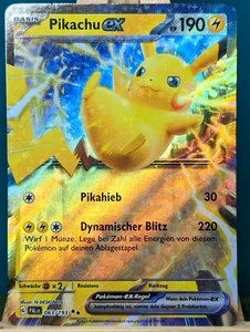 Pokemon - Desarrollos en Paldea - Pikachu EX - 063/193 - alemán - Imagen 1 de 1