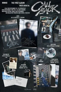 (Set of 2 SEALED) SHINee Minho The First Album "Call Back" Photo Book Versions - Picture 1 of 2
