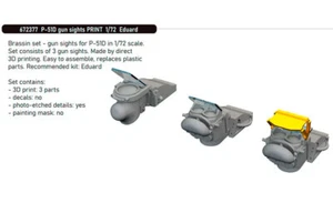 Eduard 1/72 P-51D Mustang Gun Sights 3D Print Parts for Eduard kits - Picture 1 of 1