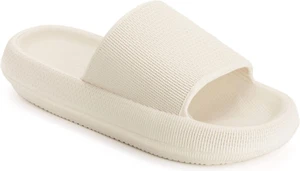 Joomra Pillow Slippers for Women and Men Non Slip Quick Drying Shower Slides Bat - Picture 1 of 12