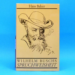 Wilhelm Buschs Spruchweisheit | Hans Balzer | DDR 1982 Greifenverlag Rudolstadt - Imagen 1 de 1