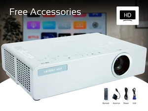 3LCD Projector Versatile Home & Office Use, Perfect for Movies - 3500 Lumens HD - Picture 1 of 8