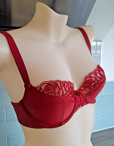 Panache Superbra Burnt Red HARMONY Balconette U/W Bra 4031 - Picture 1 of 14