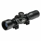 Keystone KSA054 Riflescope, 4x32mm, Mil-Dot, Matte, 1-Inch Tube