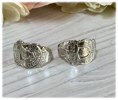 UN Anillo Cuchara de Recuerdo Rolex De Colección RARO St Moritz ELIGE Talla 10.5 o 13.5 Foto 1 de 4