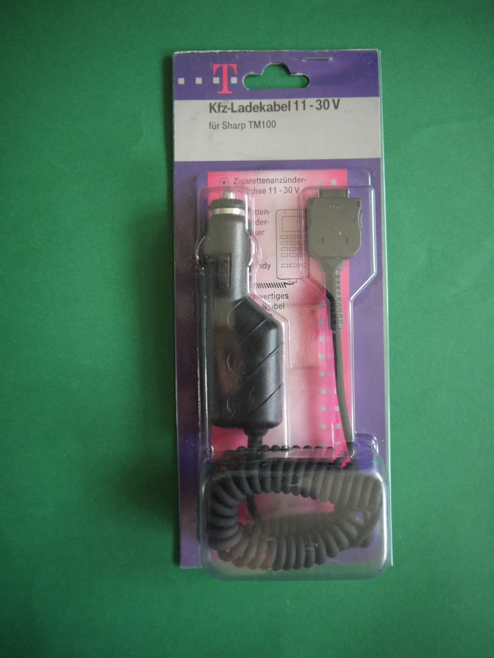 Telekom KFZ Ladekabel für Sharp TM100 Ladegerät 11-30V Zigarettenanzünder-Buchse - Bild 1 von 1