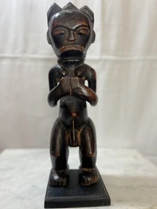 Fang Reliquary Figure Gabon 11" X 3"X2" African Art Deco - Picture 1 of 10