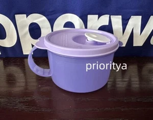 Tupperware Mikrowelle Crystalwave PLUS Suppentasse 2 Tassen / 500ml Lila Lavendel Neu - Bild 1 von 3