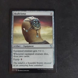 Skullclamp - MTG - Commander 2017 (C17) #222 - NM - Picture 1 of 2