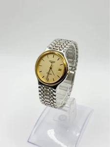 Longines Flagship Quartz Watch 7146 GP 17-17.5cm Bracelet Used From Japan - Picture 1 of 13