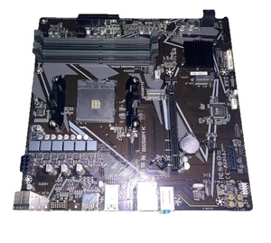GIGABYTE B550M K AM4 AMD B550 Micro-ATX Motherboard with Dual M.2, SATA 6Gb/s - Picture 1 of 19