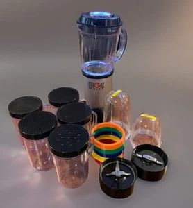 Magic Bullet Express Frullatore Smoothie Chopper Spremiagrumi Set Completo - Foto 1 di 6