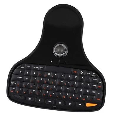 N5901 QWERTY Keyboard Trackball 2.4G Wireless Mini USB MultiMedia Keyboard Fo FG - Image 1 of 4