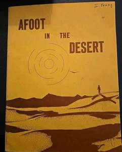 Afoot In The Desert: Contribution Basic Survival T-100, 1973, PB (D) - Picture 1 of 2