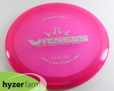 Dynamic Discs BRAND NEW LUCID WITNESS 177.0g OOP AND RARE! Hyzer Farm F41 - Image 1 of 2