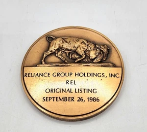 Bronzemedaille New Yorker Börse 1985 - Bild 1 von 3