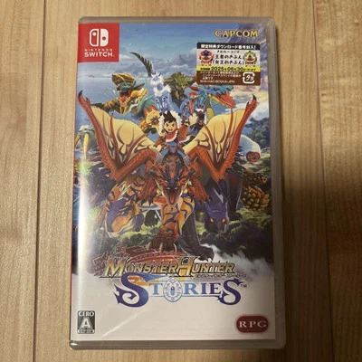 Monster Hunter Stories Nintendo Switch Video Game Sealed Unopened - Image 1 of 4