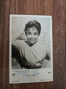 Autogrammkarte Sonja Ziemann/Echtfoto/Handsigniert/1950er/Ufa Film Foto/Original - Bild 1 von 5