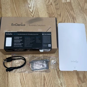 Engenius ENS1750 PoE Dual-Band Outdoor WiFi Wireless Access Point - Afbeelding 1 van 8