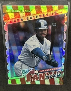 Donruss Fantasy Team Foil #2 1998 troquelado Ken Griffey Jr./200 - Imagen 1 de 2