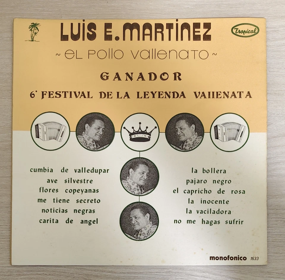 Luis E. Martinez - Cumbia En Valledupar - Monster Cumbia EX RARE Foto 1 de 4