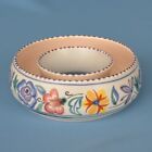 Vintage Poole Pottery 1950's Posy Ring with Traditional CS Floral Pattern 