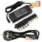 90W Universal 10-Tips Auto Detect Voltage & Amps AC Adapter Charger For Laptop