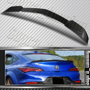 W-Power Carbon Look Duckbill Rear Trunk Spoiler Wing For 2023-2025 Acura Integra - Foto 1 di 5