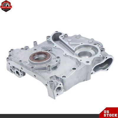 16V Timing Chain Cover Oil Pump For 1995 1996-2004 Toyota Tacoma 2.4L 2RZFE DOHC - Image 1 of 4