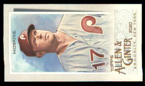 2020 Topps Allen and Ginter Mini #9 Rhys Hoskins