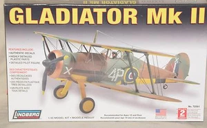 Lindberg Plastikbausatz Gladiator MK II Maßstab 1:48 neu versiegelt - Bild 1 von 2