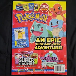 Official POKÉMON MAGAZINE 2025 ~ An Epic Hide And Seek Adventure ~ Pokemon - Picture 1 of 8