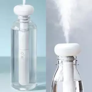 Portable USB Air Humidifier Diffuser Water Bottle Mini Aroma Maker Home Car US - Picture 1 of 12