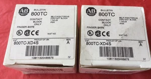ALLEN-BRADLEY 800TC-XD4S Contact Blocks (Two for this price) - Picture 1 of 5