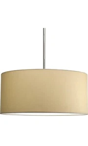 Progress Lighting P8825-01 Markor Modular Silken-Fabric Pendant Shade, Beige - Picture 1 of 10