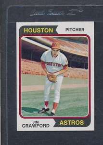 1974 Topps #279 Jim Crawford Astros quasi nuovo/MT *2087 - Foto 1 di 1