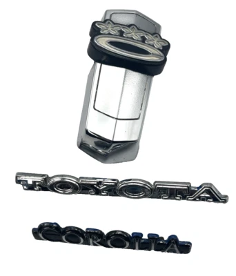 1970's Toyota Corolla Emblem Lot Deluxe Vintage - Image 1 of 4