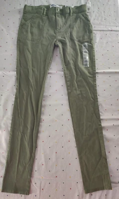 Old Navy Women's Girls Green Rockstar Extra Stretch Jeggings Size 16 ST26 - Image 1 of 4