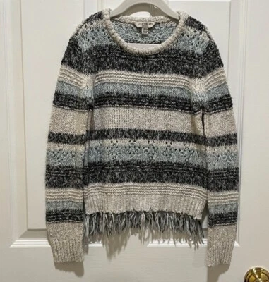 Lucky Brand, Suéter de Malha Feminino, Tamanho Juvenil P - Imagem 1 de 4