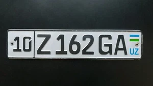 Nummernschild Usbekistan - Bild 1 von 1