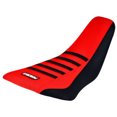 Cubierta de asiento Suzuki Quadsport 90 LTZ 90 Z90 2007-2021 negro/rojo/negro costillas #237 Foto 1 de 4