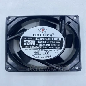 1 pcs F  FULLTECH Fan UF-922523 H 230V 9225 9CM aluminum frame fan cooling fan - Afbeelding 1 van 4