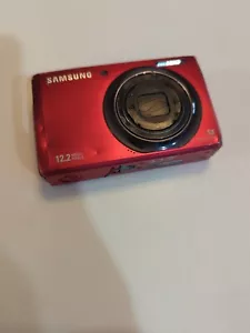 Samsung SL620 12,2 MP Digitalkamera – rot mit Audio Video Kabel - Bild 1 von 11