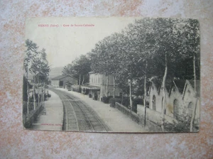 FRANKREICH CPA 38 WIEN BAHNHOF SAINTE COLOMBE (E28) - Bild 1 von 2